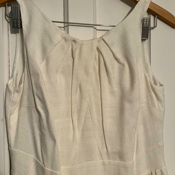 Boden Sleeveless Shift Dress - Ivory - Picture 3 of 10